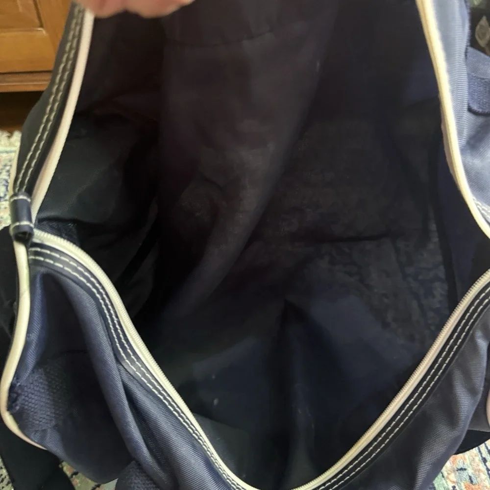 RARE Vintage THE WINNER Blue Tote Duffel Bag